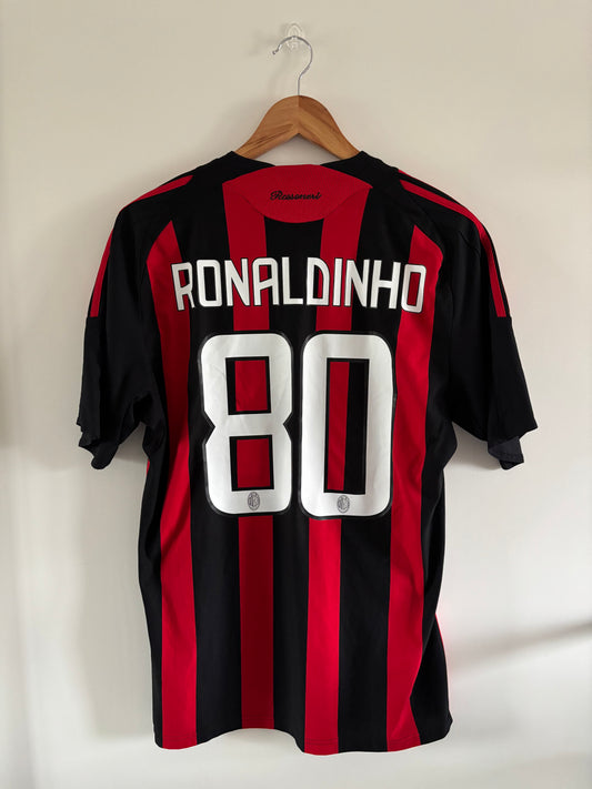 Maillot Domicile AC Milan Ronaldinho 2008/2009