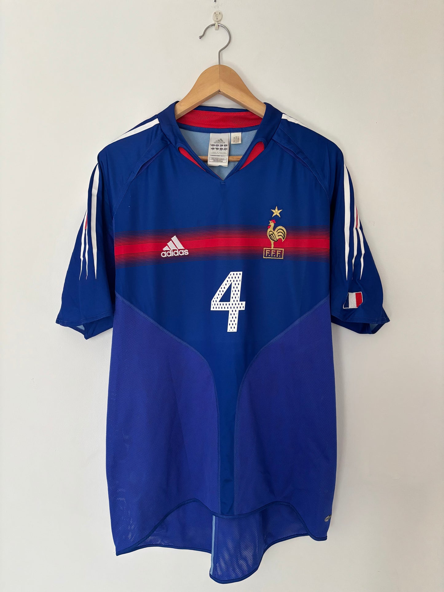 Maillot Domicile Équipe de France Vieira saison 2004/2006