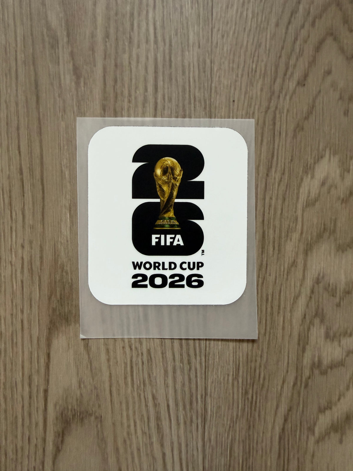 Patch Coupe du monde World Cup 2026 Blanc et Noir (Reproduction)