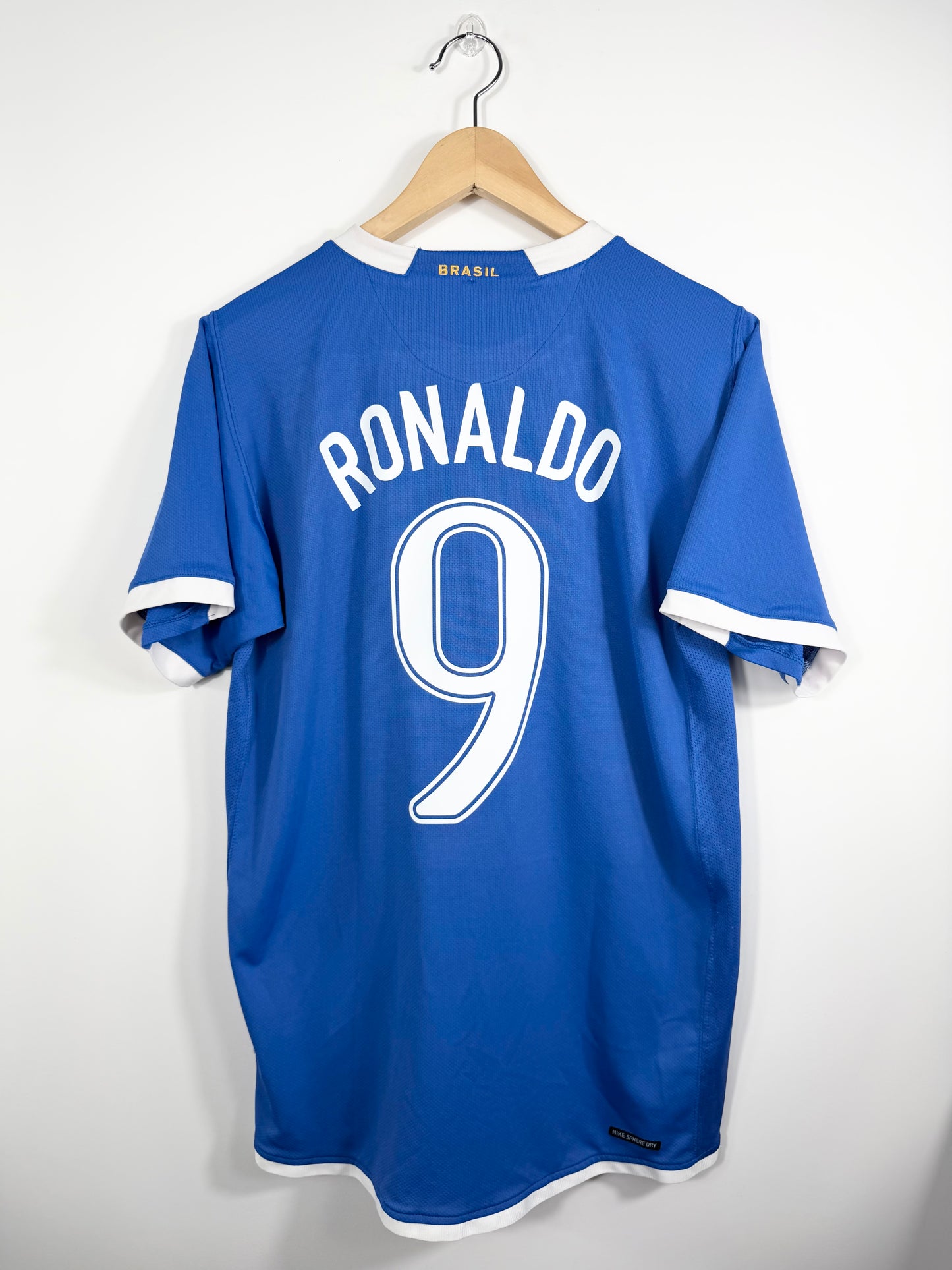 Maillot Extérieur Brésil Ronaldo R9 saison 2006/2007