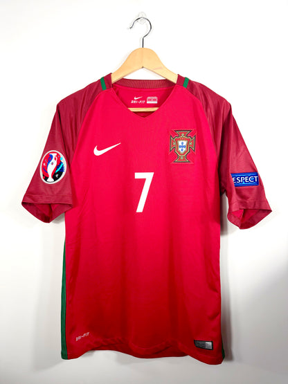 Maillot Domicile Portugal Ronaldo saison 2016