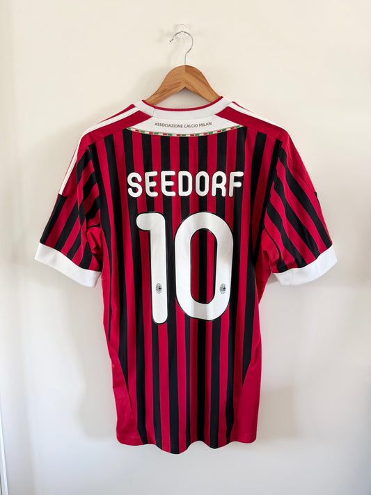 Maillot Domicile AC Milan Seedorf 2011/2012