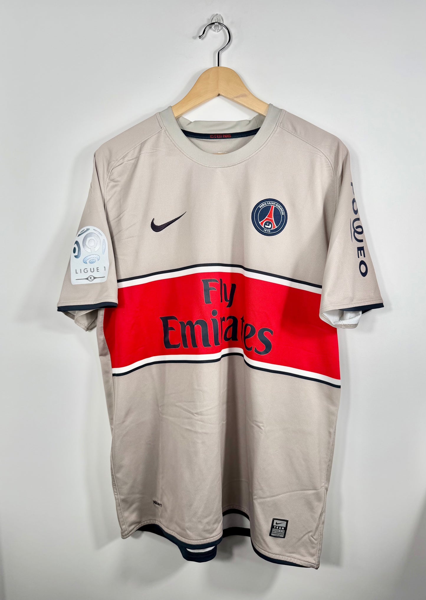 Maillot Extérieur Paris Saint Germain PSG Hoarau saison 2008/2009