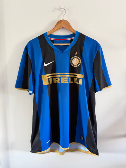 Maillot Domicile Inter Milan Ibrahimovicsaison 2008/200