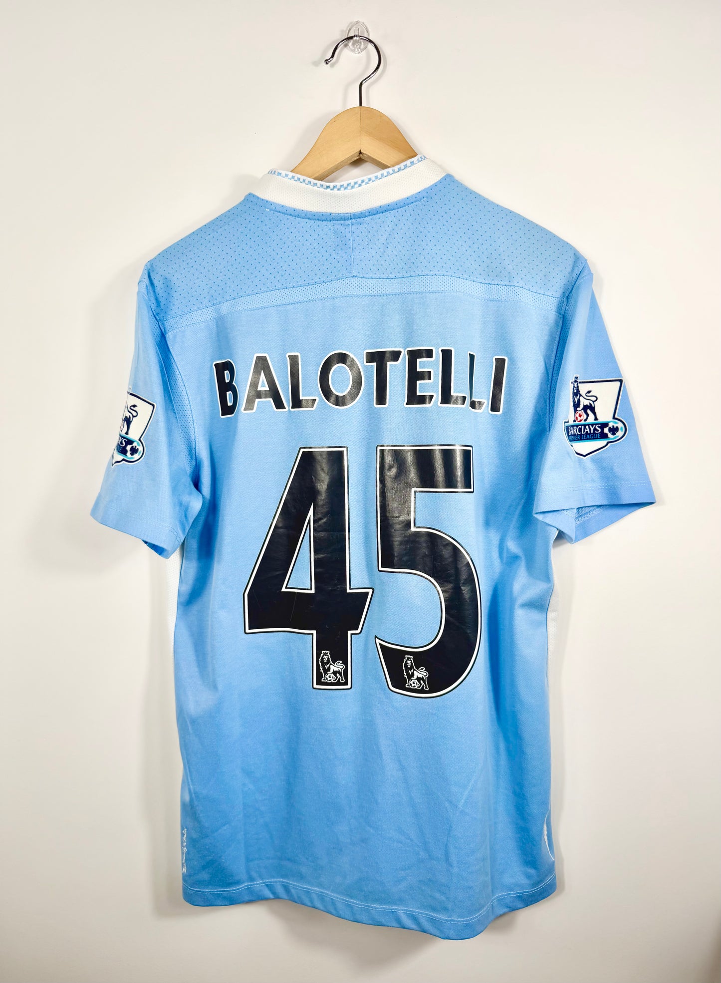 Maillot Domicile Manchester City Balotelli saison 2011/2012