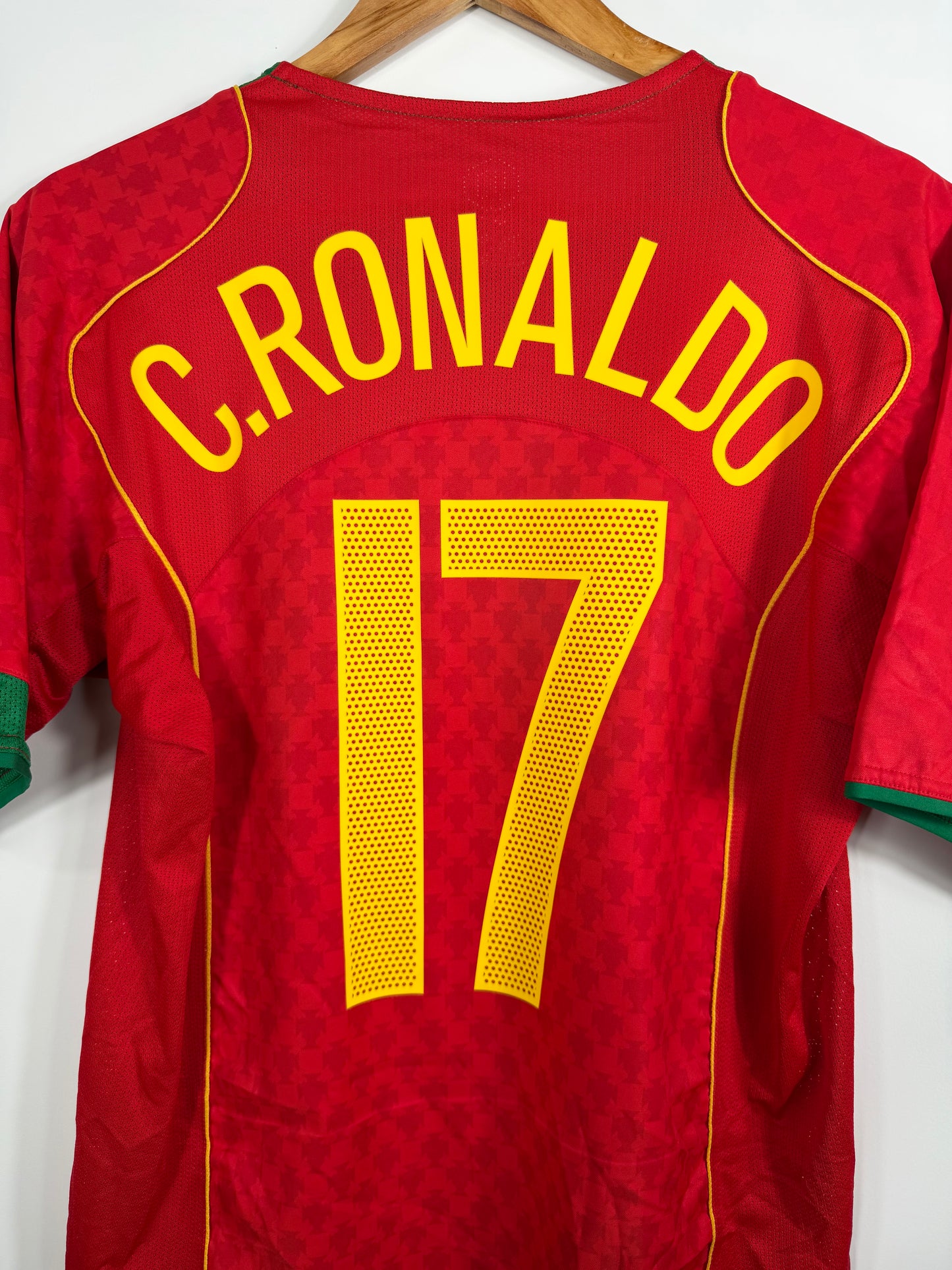 Maillot Domicile Portugal Ronaldo saison 2004/2005