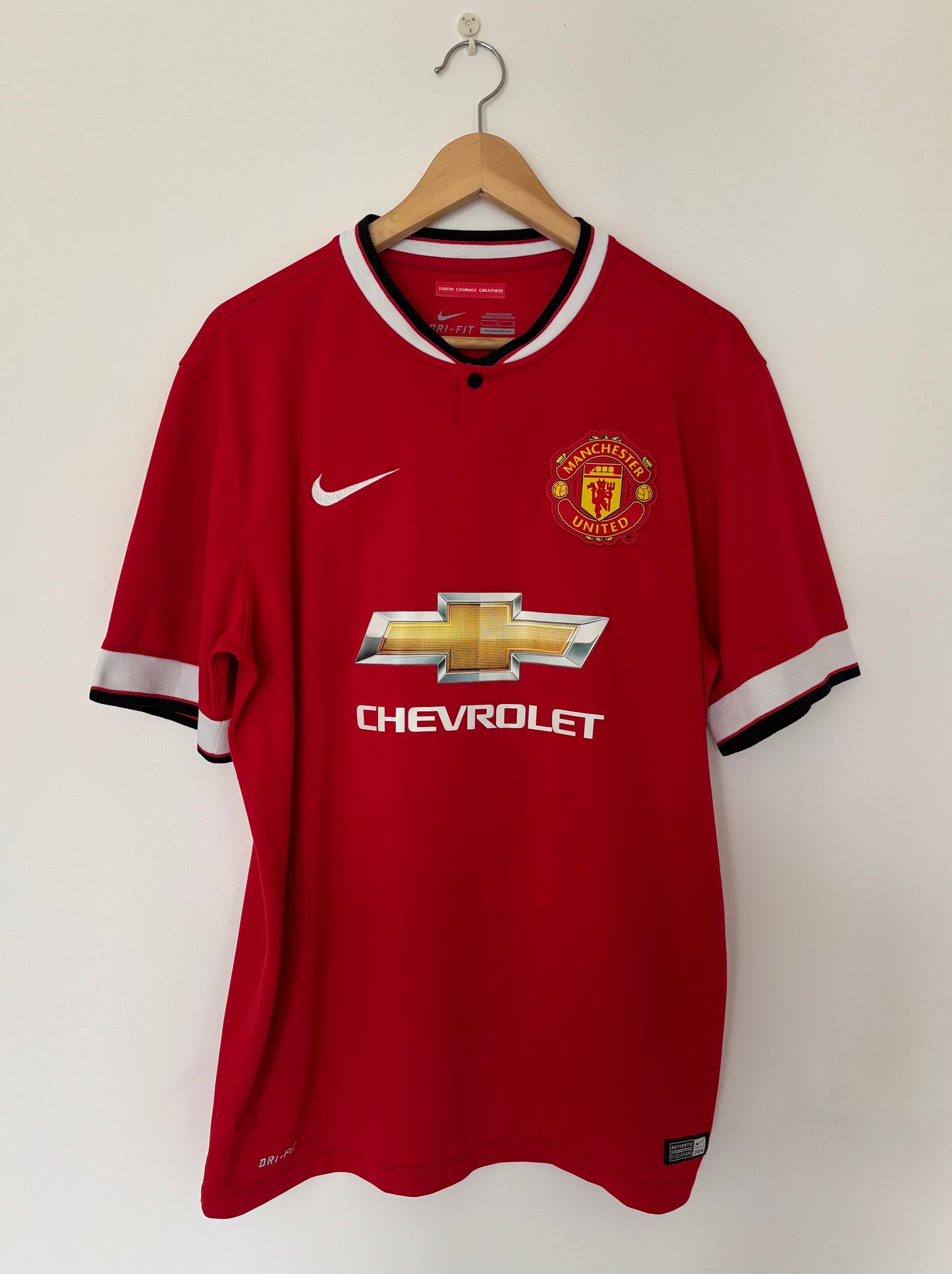 Maillot Domicile Manchester United Rooney saison