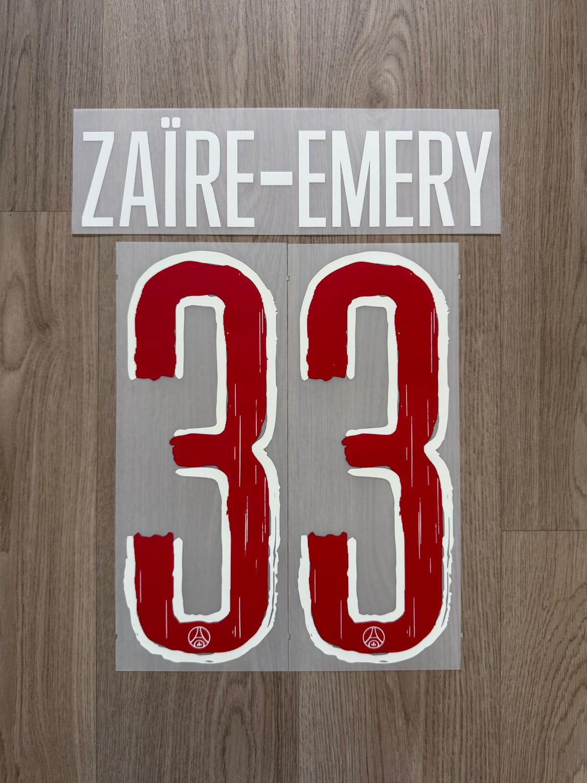 Flocage Officiel PSG Paris Saint Germain Zaire-Emery Home 2024/2025