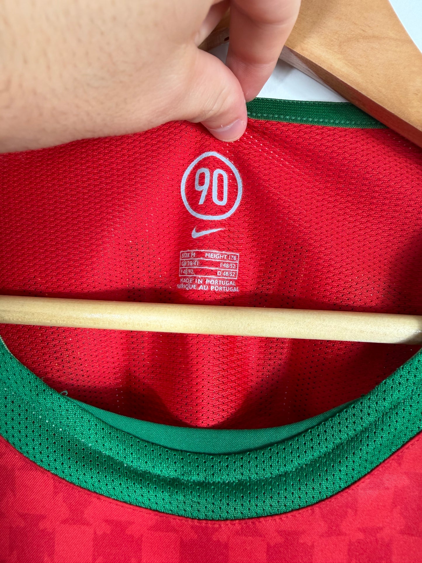 Maillot Domicile Portugal Ronaldo saison 2004/2005