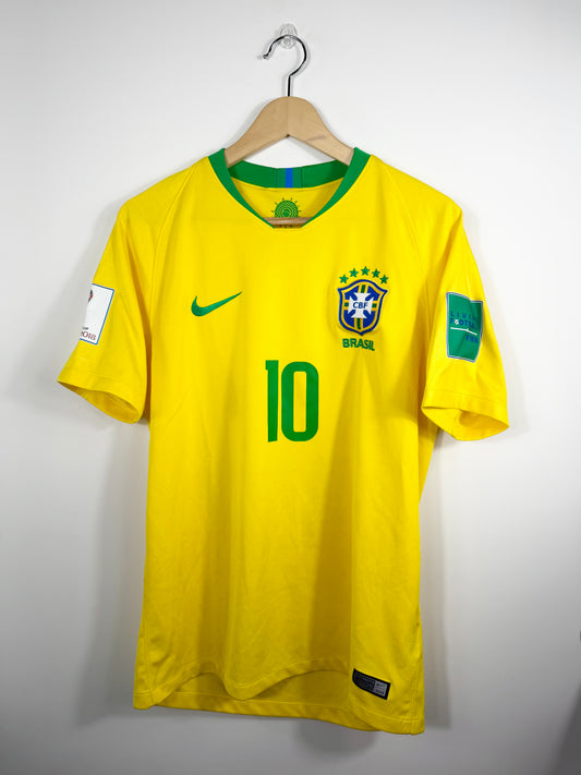 Maillot Domicile Brésil Neymar JR saison 2018