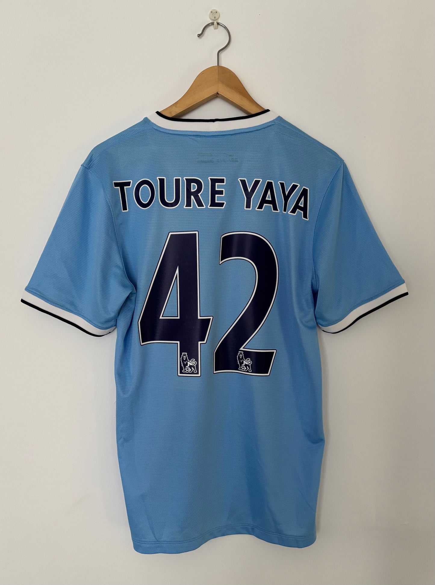Maillot Domicile Manchester City Yaya Touré saison 2013/204