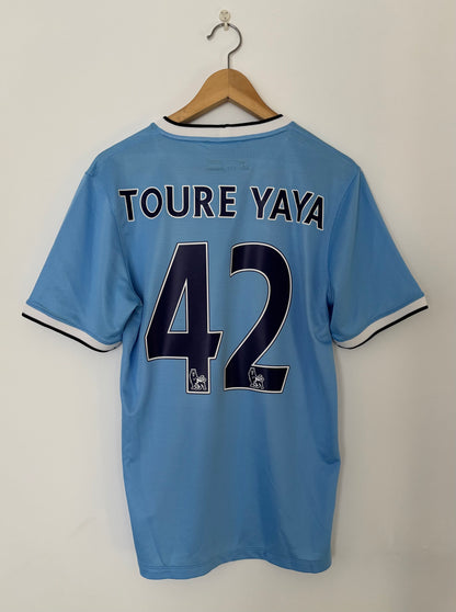 Maillot Domicile Manchester City Yaya Touré saison 2013/204