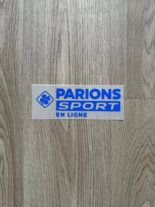 Sponsor Officiel Parions Sport OM Olympique de Marseille Fourth 2025/2026