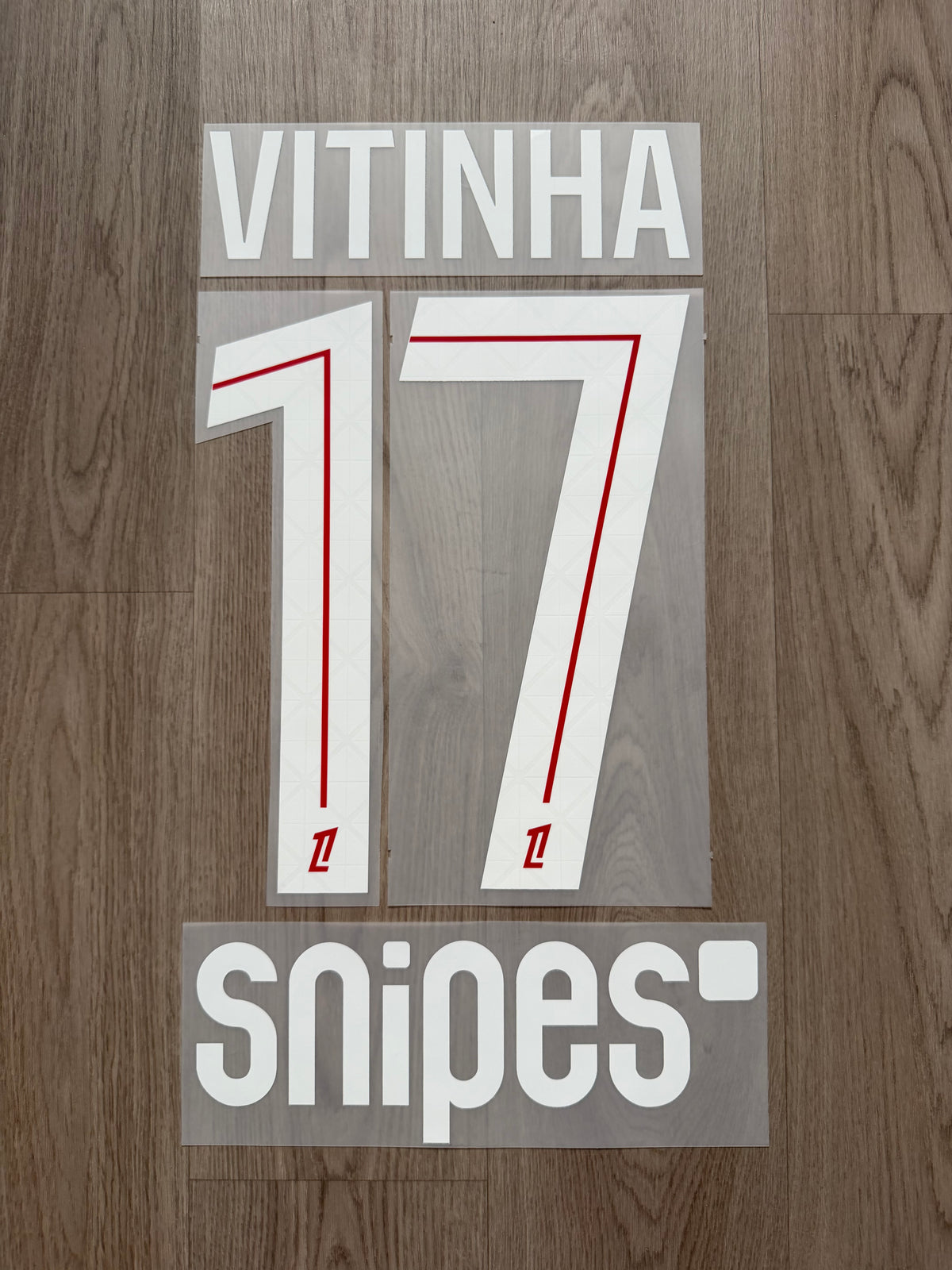 Flocage Officiel PSG Paris Saint Germain Vitinha Home Ligue 1 2025/2026