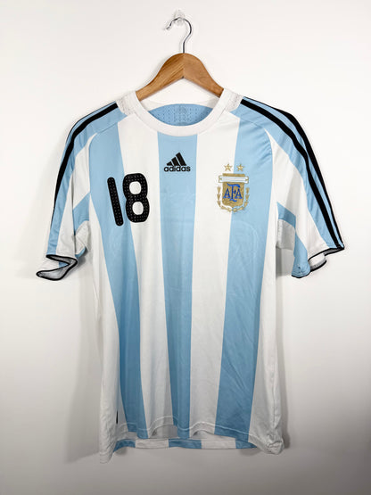 Maillot Domicile Argentine Messi saison 2008/2009