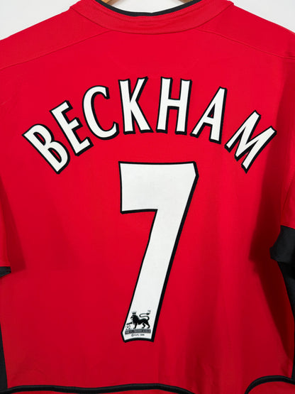 Maillot Domicile Manchester United Beckham saison 2002/2003