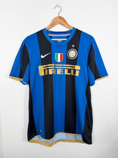 Maillot Domicile Inter Milan Ibrahimovic saison 2008/2009