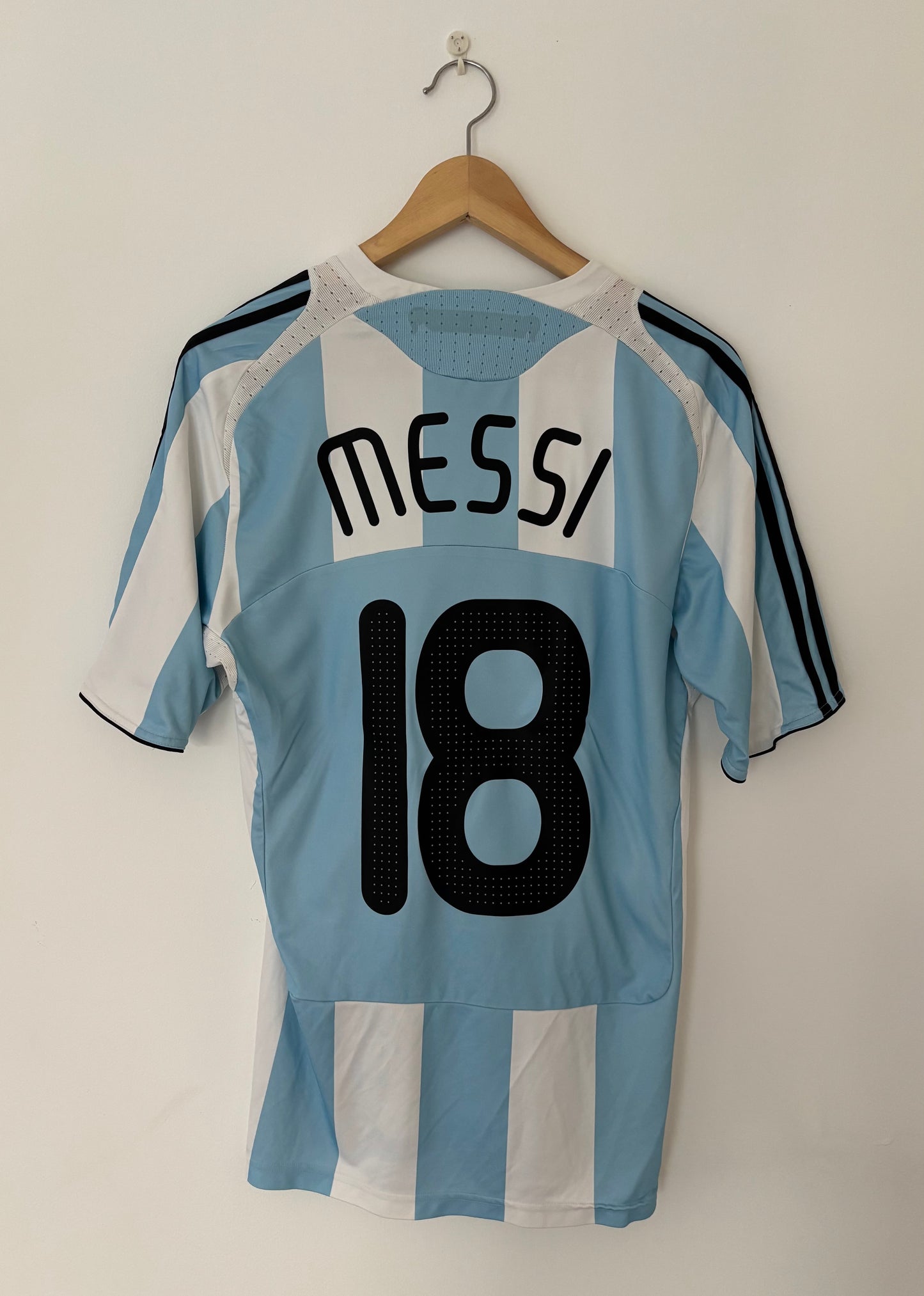 Maillot Domicile Argentine Messi saison 2008/2009