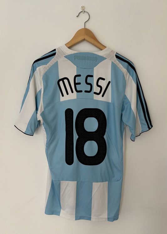 Maillot Domicile Argentine Messi saison 2008/2009