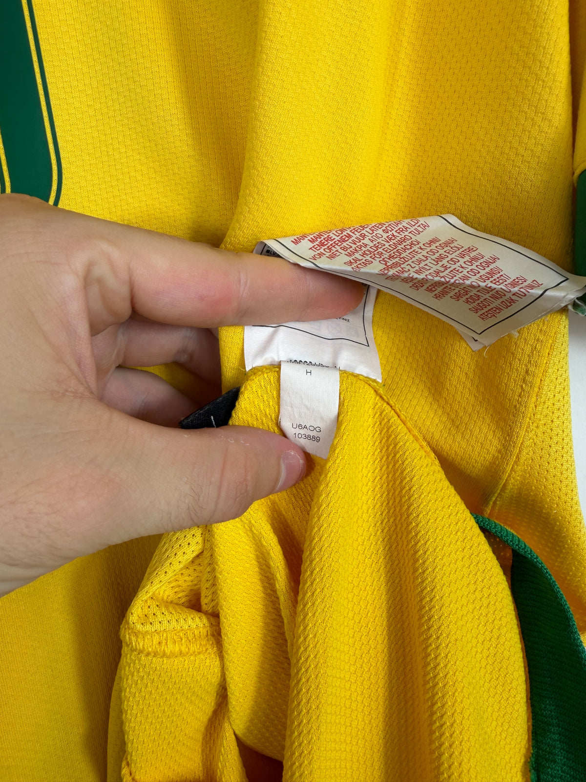Maillot Domicile Brésil Ronaldinho saison 2006