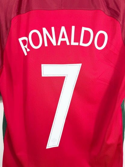 Maillot Domicile Portugal Ronaldo saison 2016