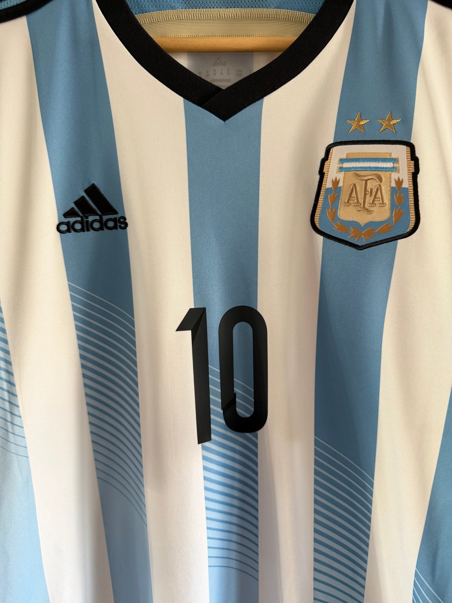 Maillot Domicile Argentine Messi saison 2014
