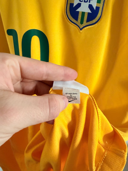Maillot Domicile Brésil Neymar JR 2014