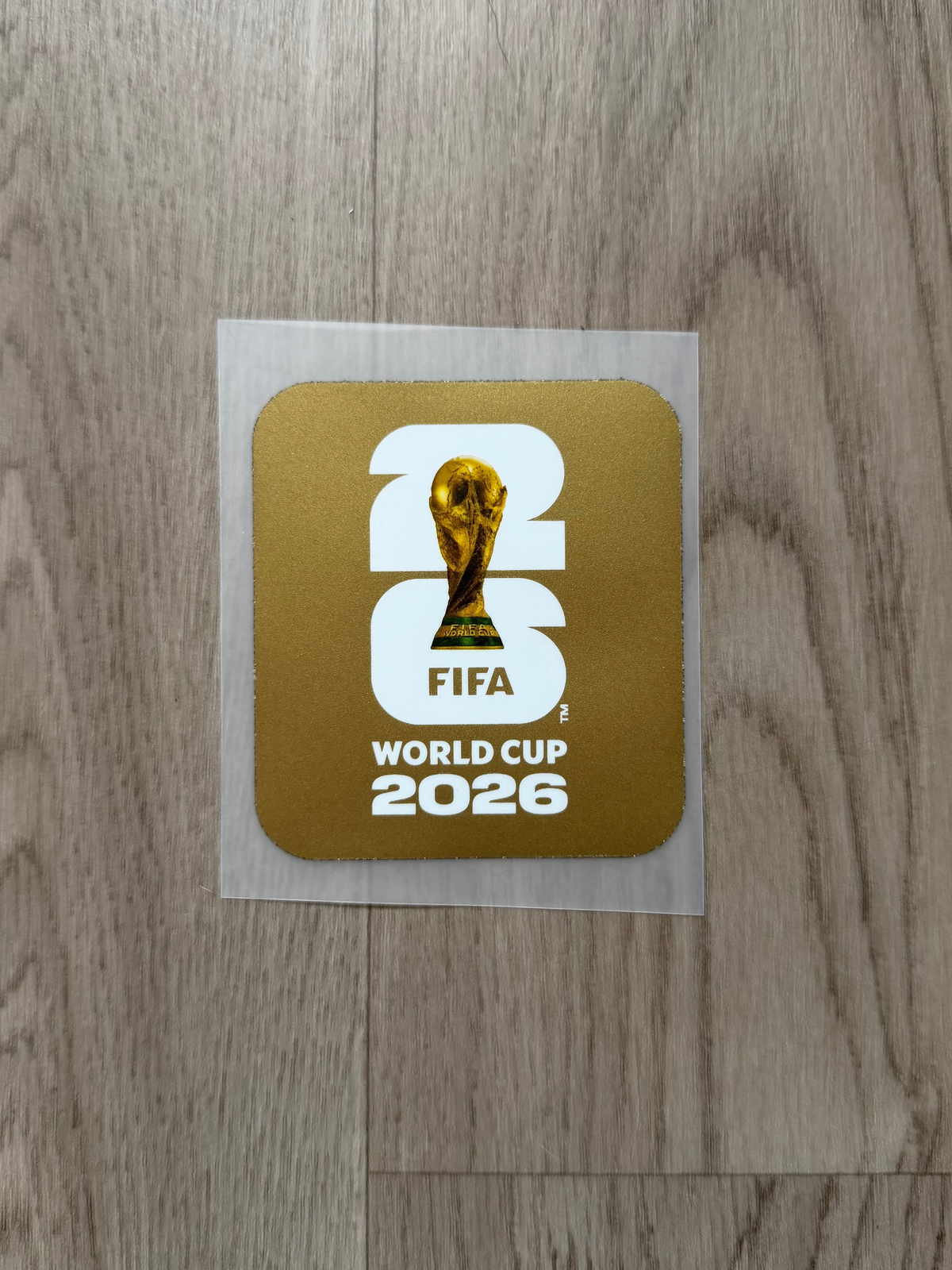 Patch Coupe du monde World Cup 2026 Doré (Reproduction)