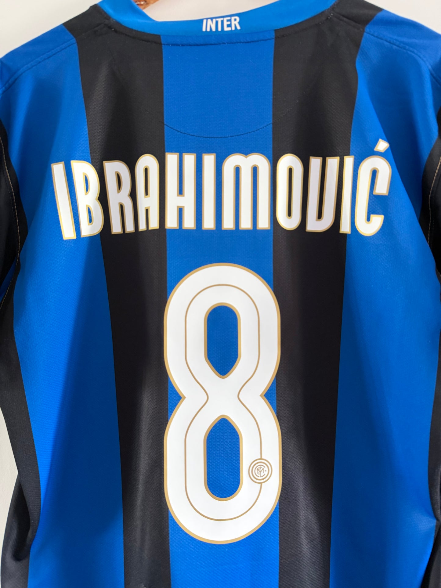 Maillot Domicile Inter Milan Ibrahimovicsaison 2008/200