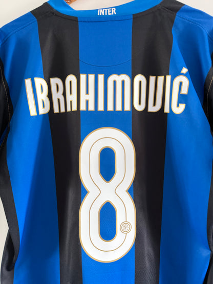 Maillot Domicile Inter Milan Ibrahimovicsaison 2008/200