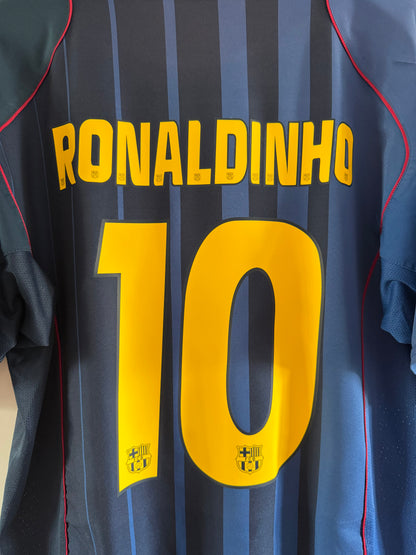 Maillot Extérieur FC Barcelone Ronaldinhosaison 2004/2005