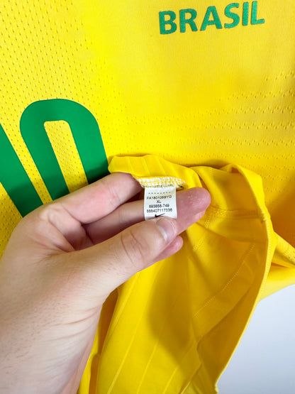 Maillot Vapor Domicile Brésil Neymar JR saison 2018