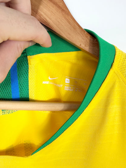 Maillot Vapor Domicile Brésil Neymar JR saison 2018