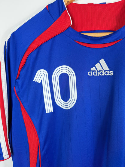 Maillot Domicile Équipe de France FFF Zidane saison 2006