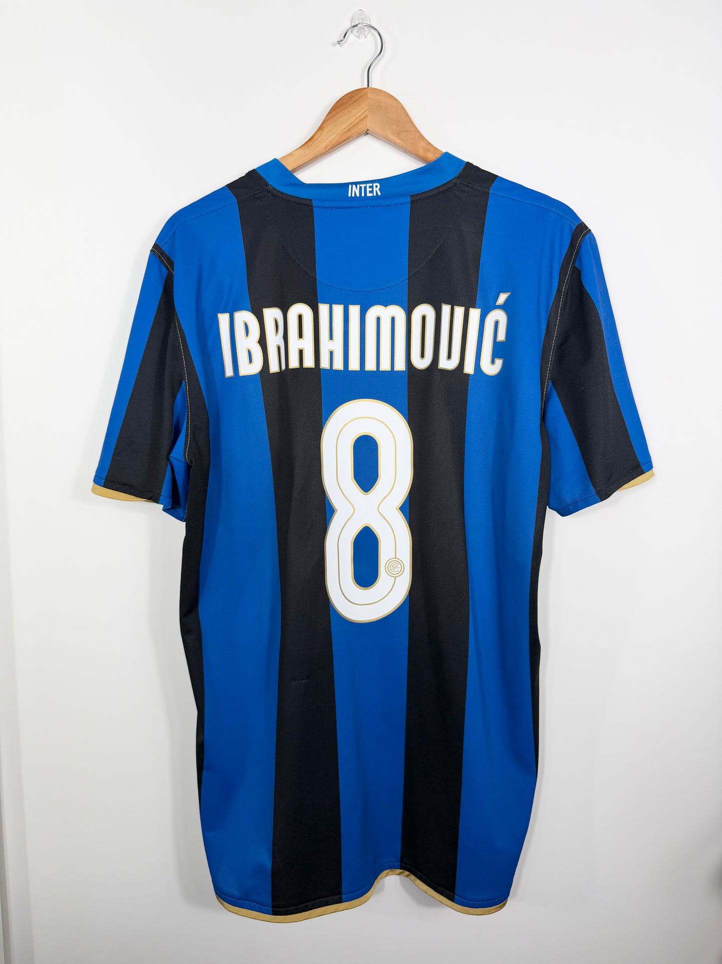 Maillot Domicile Inter Milan Ibrahimovic saison 2008/200