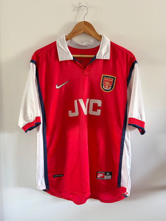 Maillot Domicile Arsenal Bergkamp saison 1998/1999