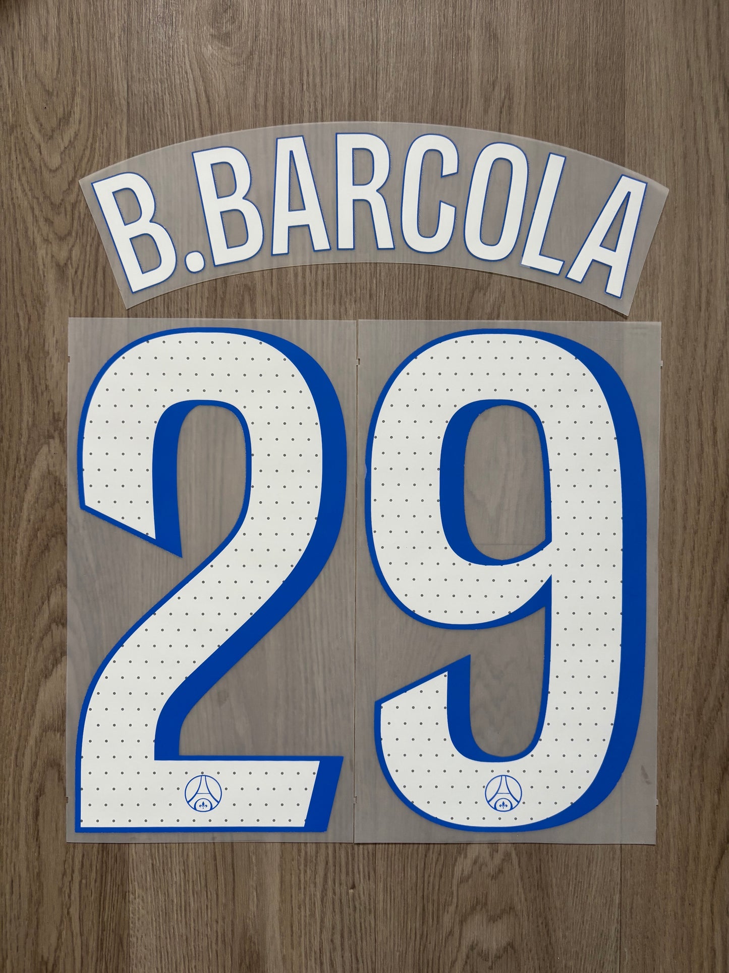 Flocage Officiel PSG Paris Saint Germain Barcola Third 2025/2026
