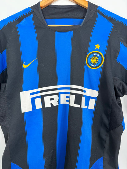 Maillot Domicile Inter Milan Adriano saison 2003/2004 🇮🇹