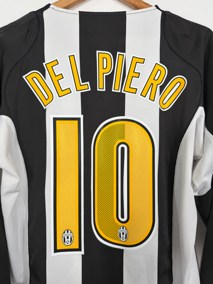 Maillot Domicile Juventus Del Piero Manche Longue saison 2004/2005
