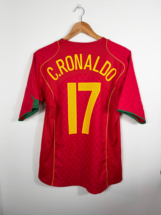 Maillot Domicile Portugal Ronaldo saison 2004/2005