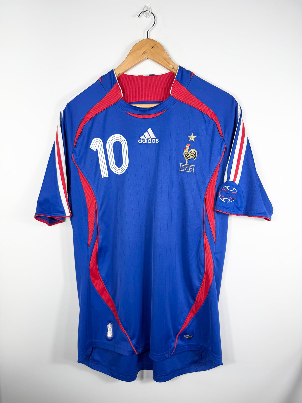 Maillot Domicile Équipe de France FFF Zidane saison 2006