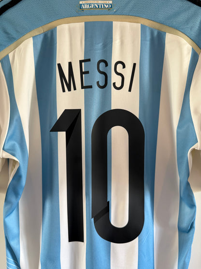 Maillot Domicile Argentine Messi saison 2014