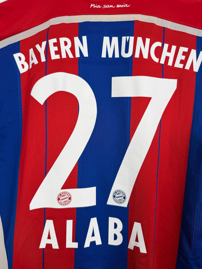 Maillot Domicile FC Bayern Munich Alaba saison 2014/2015
