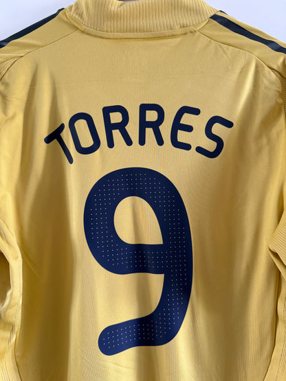 Maillot Extérieur Espagne Torres saison 2008