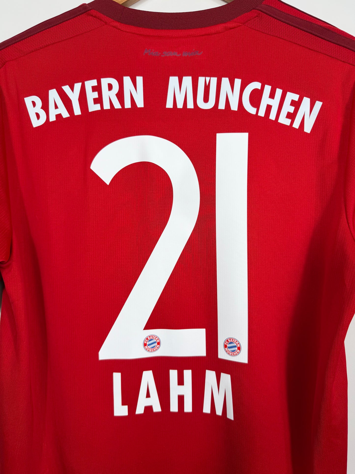 Maillot Domicile Bayern Munich Lahm saison 2015/2016