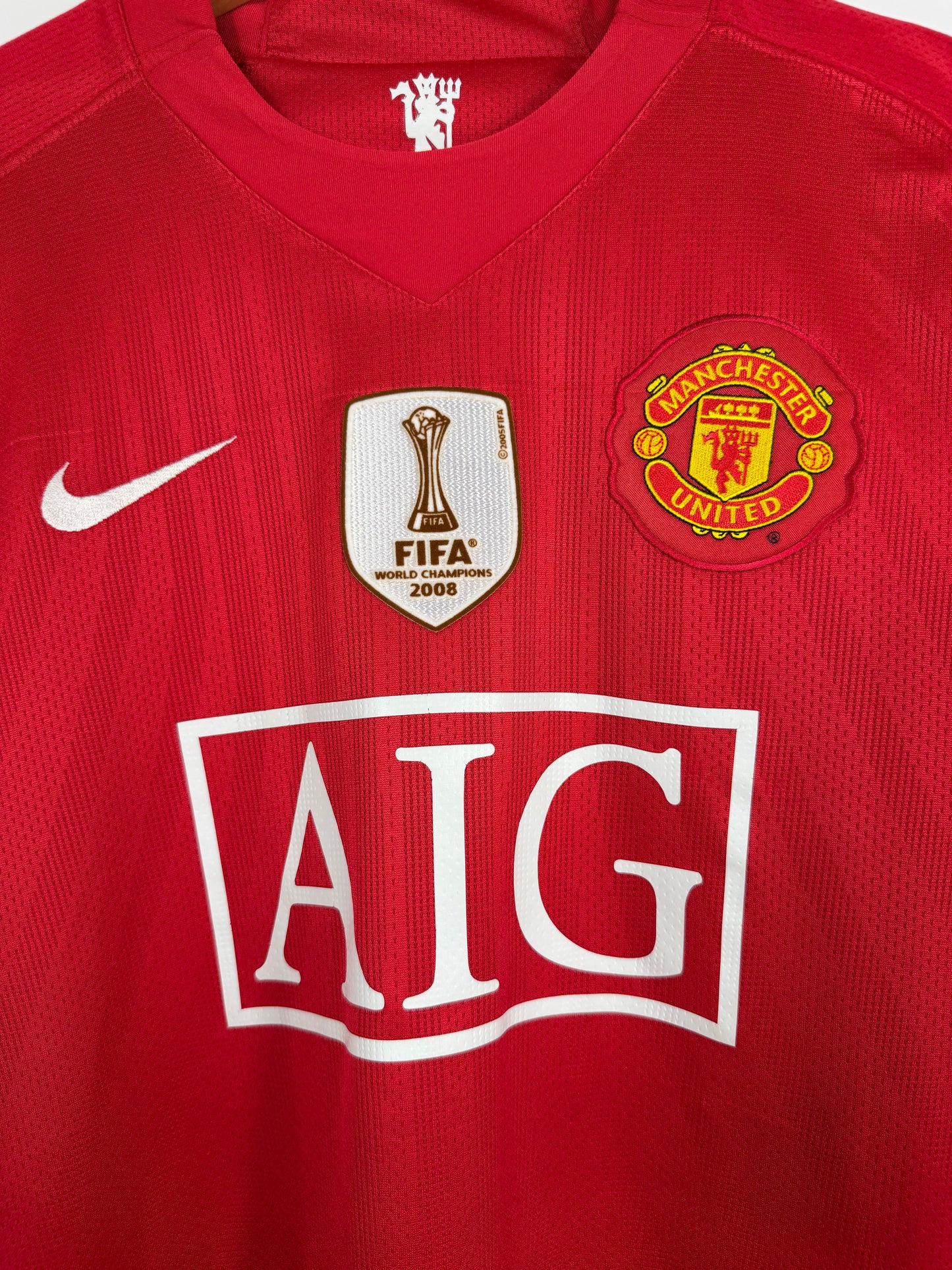 Maillot Domicile Manchester United Ronaldo saison 2008/2009