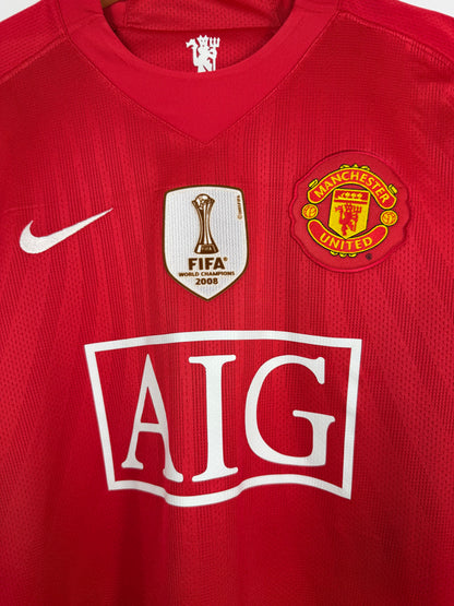 Maillot Domicile Manchester United Ronaldo saison 2008/2009