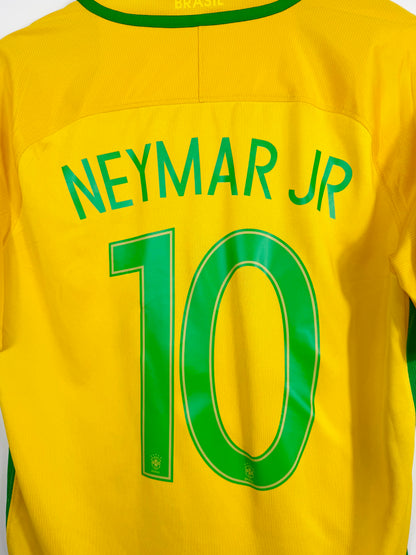 Maillot Domicile Brésil Neymar JR saison 2016