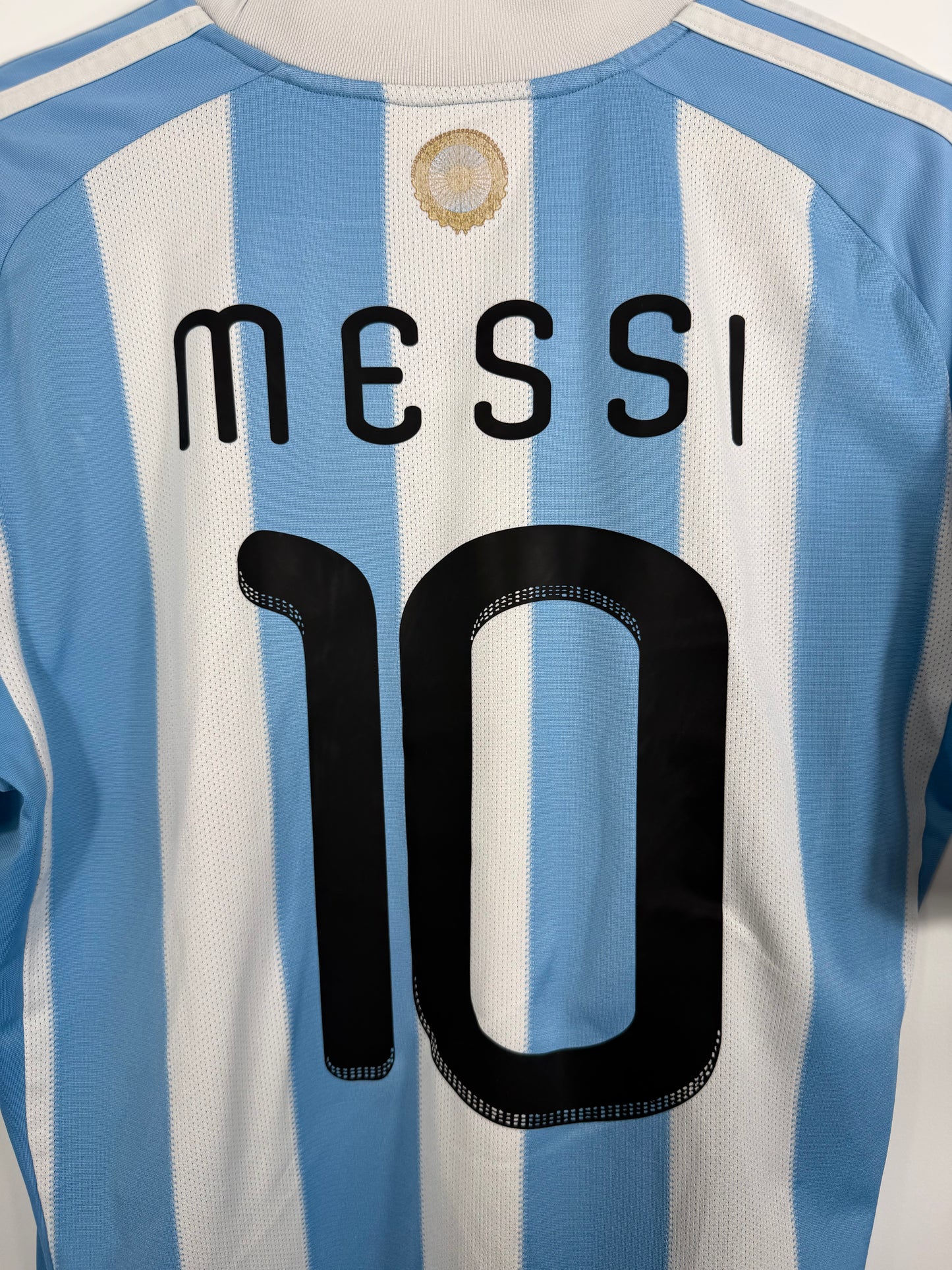 Maillot Domicile Argentine Messi saison 2010