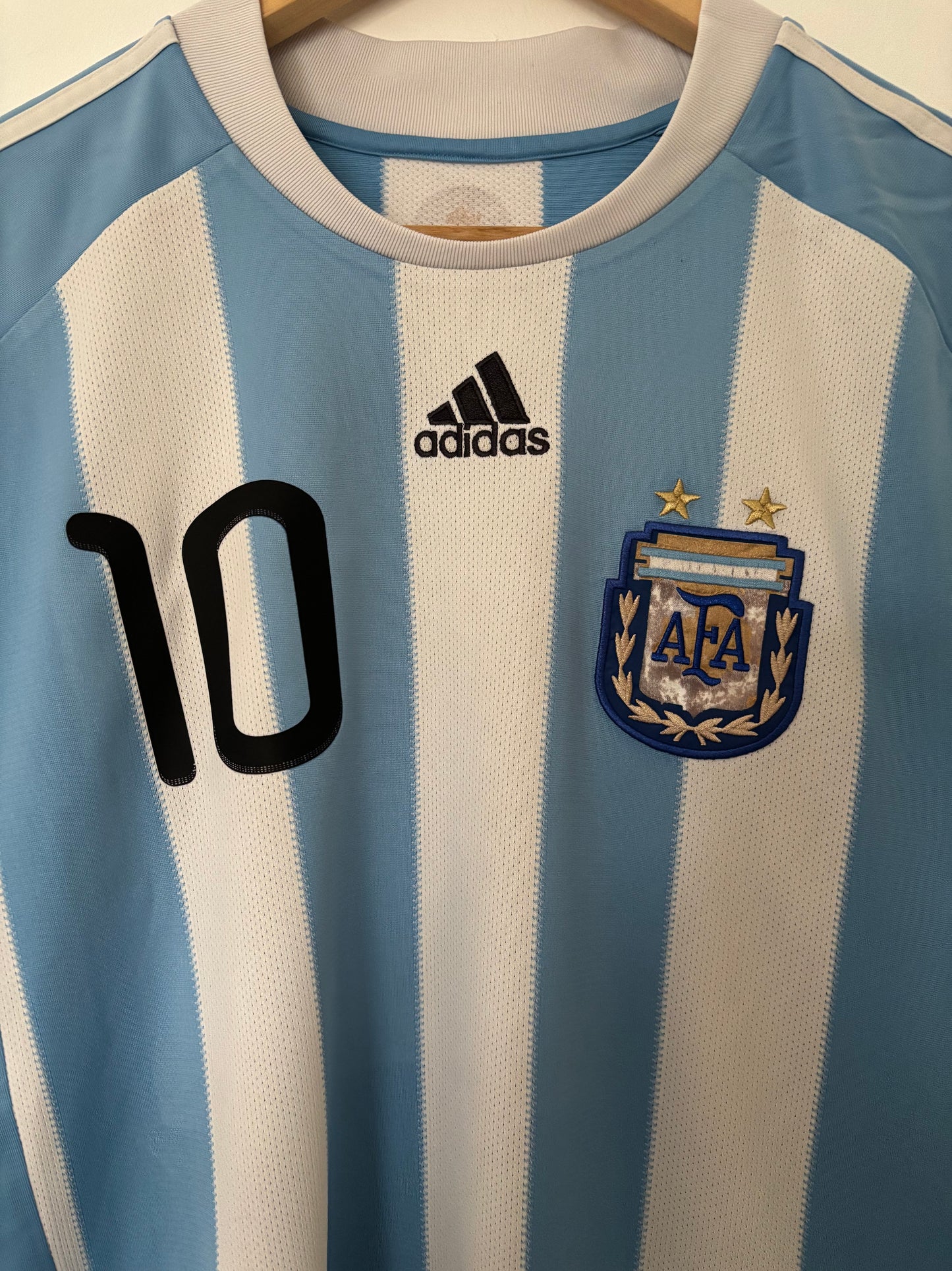 Maillot Domicile Argentine Messi saison 2010